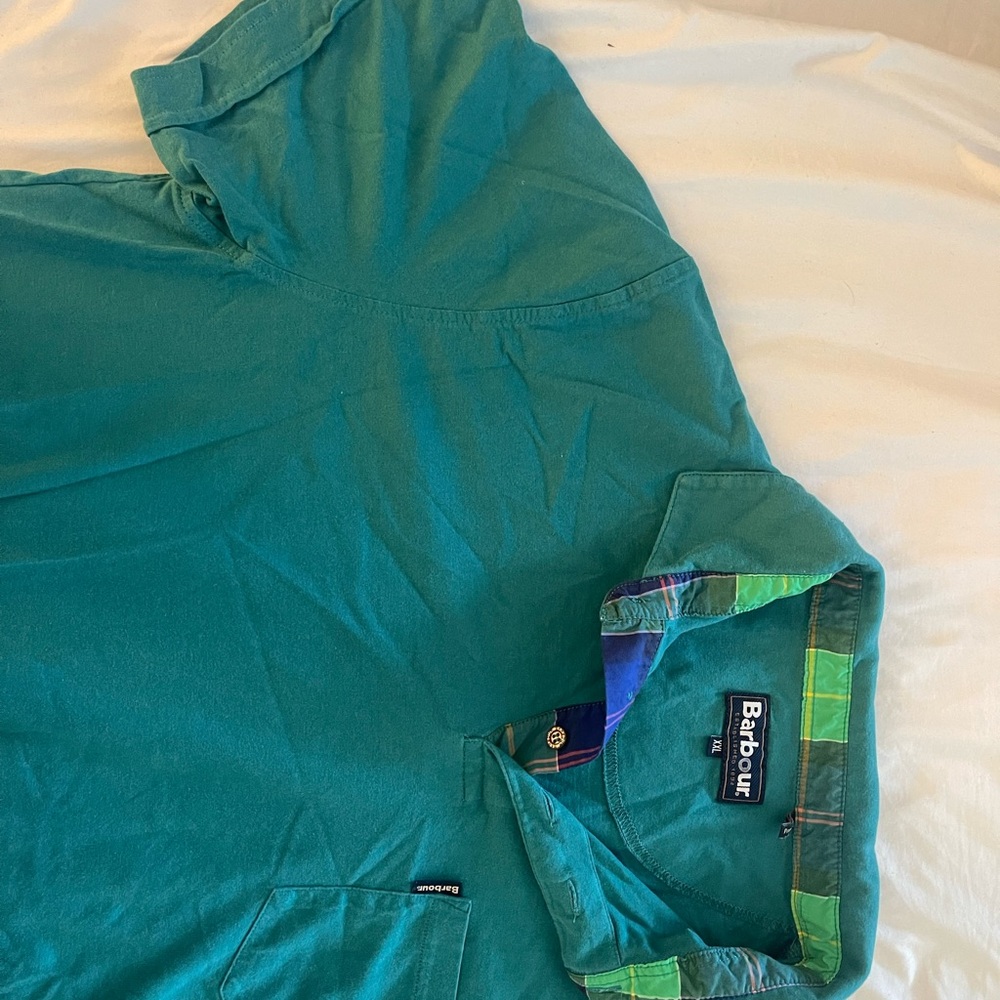 Barbour Men's Teal Polo
